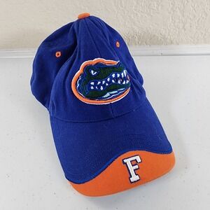 NCAA Florida Gators Hat Adult Captivating Headgear Blue Orange Embroidered